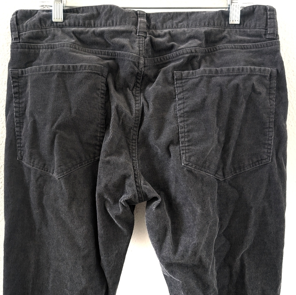 Vince Corduroy Pants 34 Gray Straight Leg M2797-2299 - Picture 4 of 6